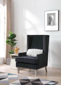 Glory Furniture Wilshire G0952A-AC Chair , BLACK